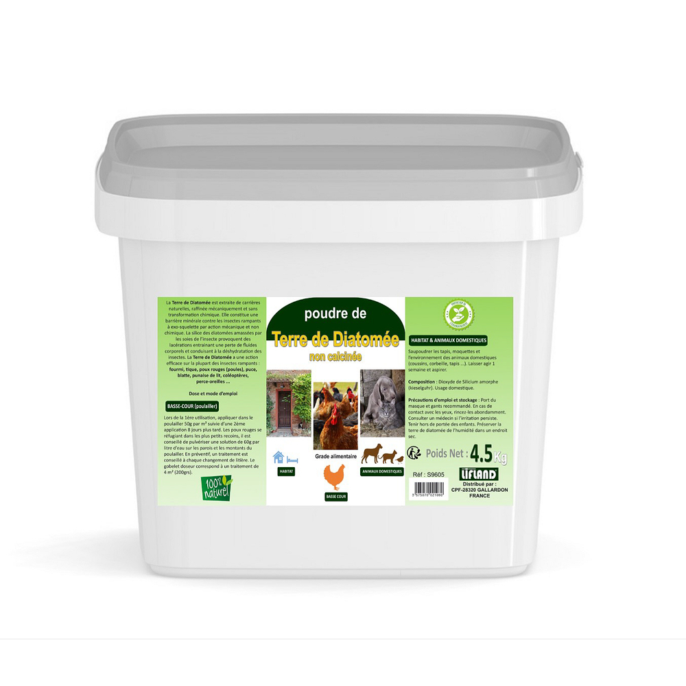 Terre de diatomée - 4,5kg