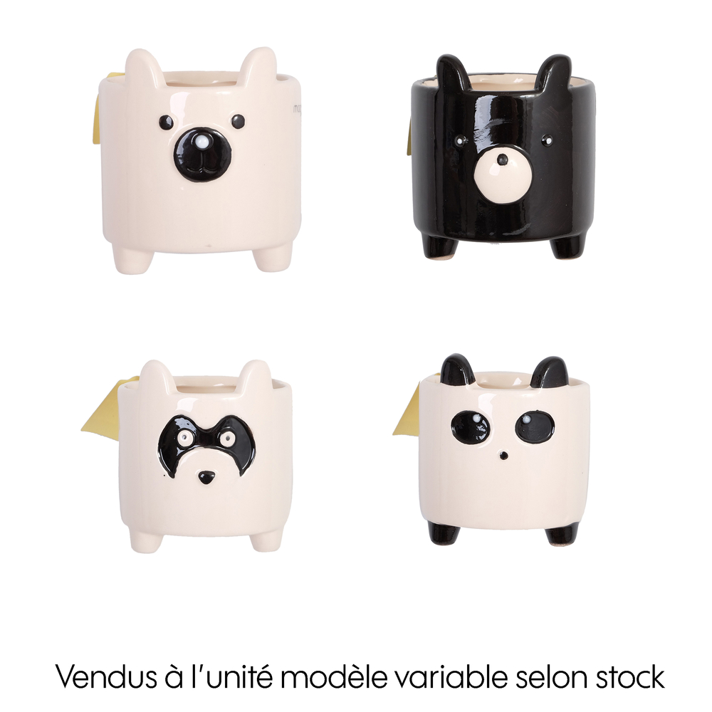 Cache pot Magnétique Animaux 2 Ø6cm