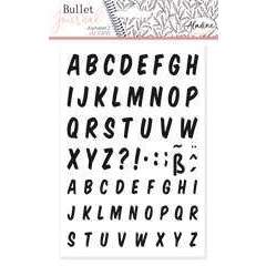 Tampons bullet journal alphabet 2