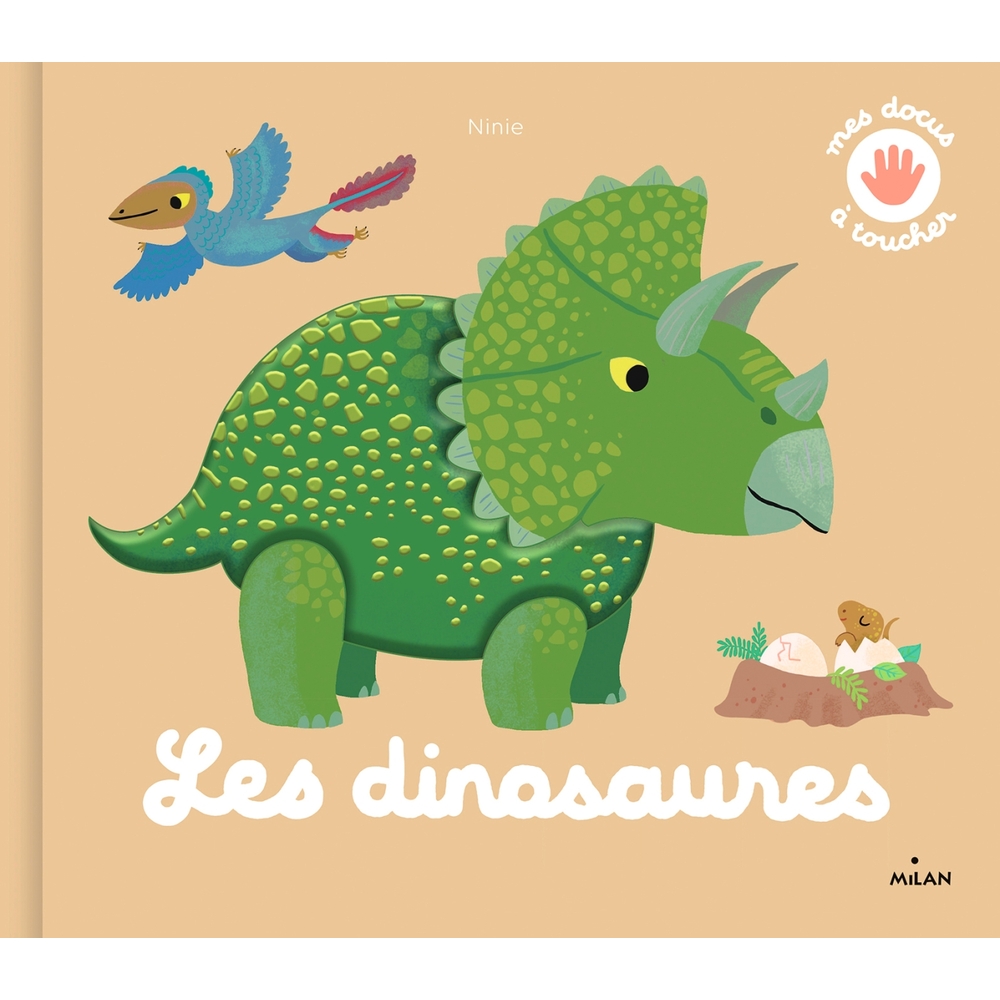 Livre tactile Les dinosaures
