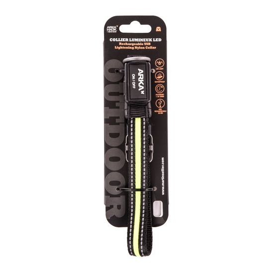 COL LUM JAUNE 1.9X35-40CM USB-(832643)