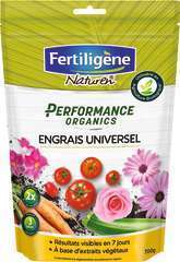 Performance organics - engrais universel solide UAB 700gr