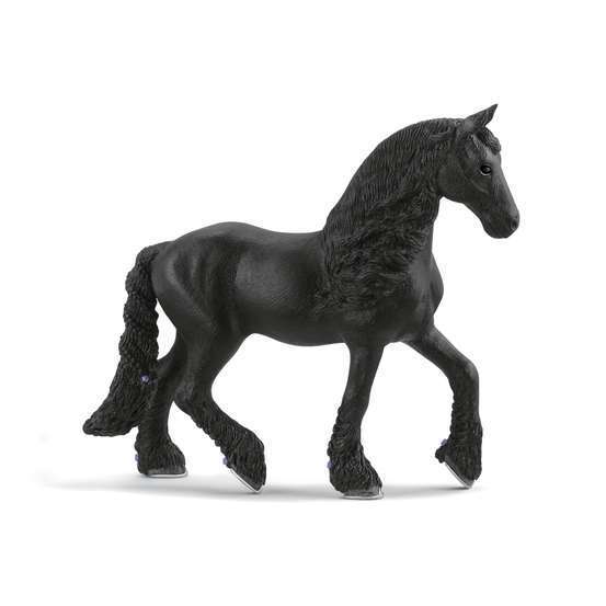 Figurine : Jument Frison