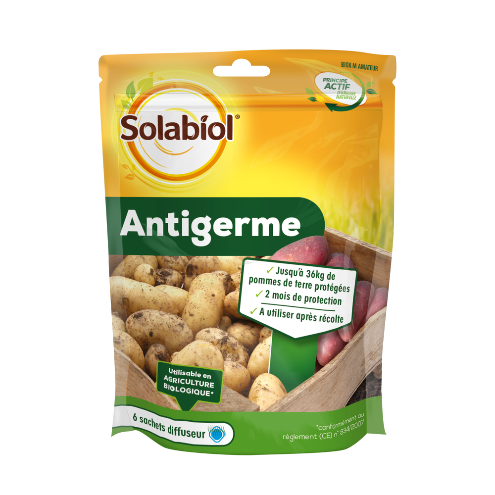MassoGreen Nettoyant Anti-grillage 1 Kg, Traitement Conservateur Des Pommes De Terre, Anti-grillage, Tiges, Repousses, Même Les Insectes Comme La Mite De La Pomme De Terre
