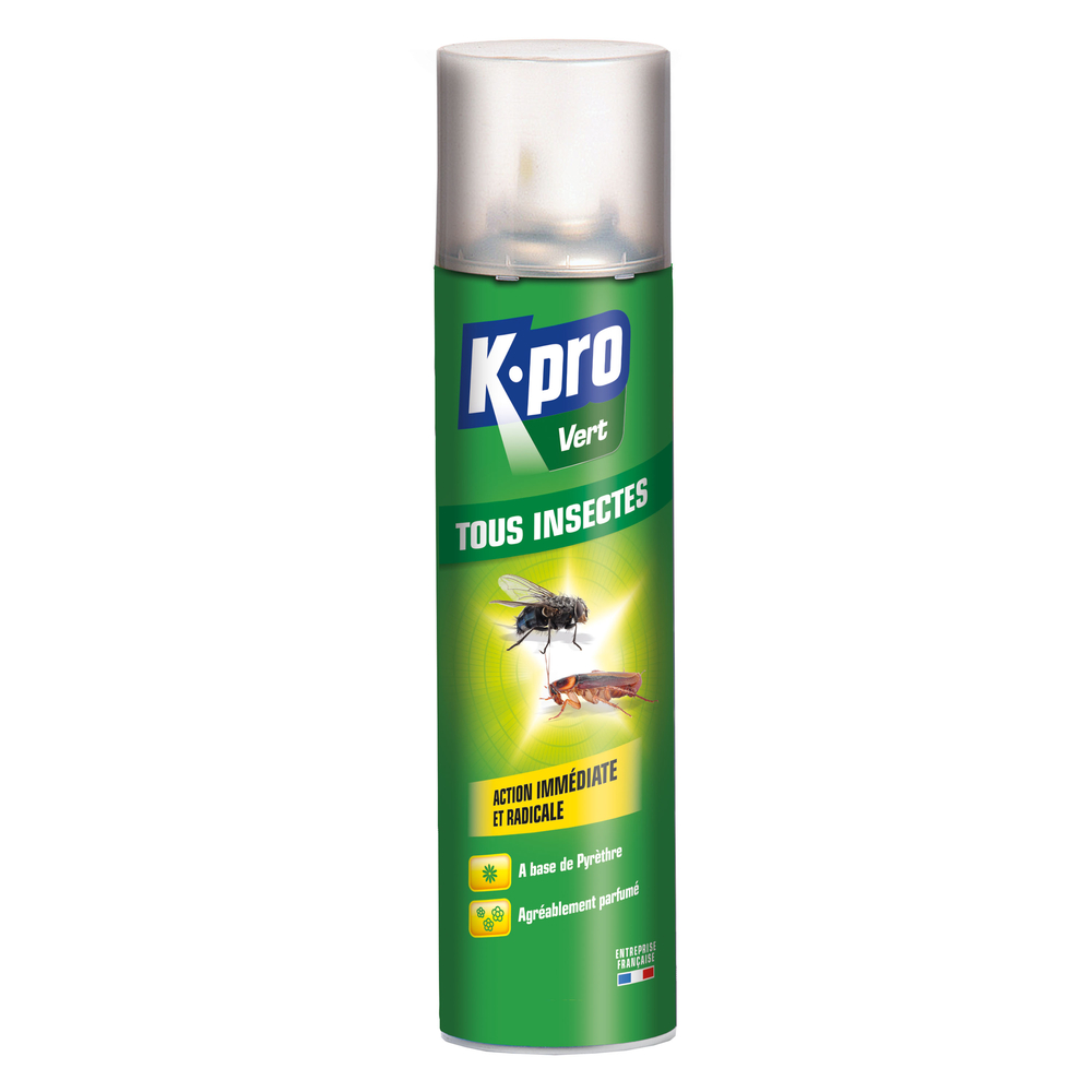Aérosol tous insectes, au pyrèthre végétal - 300ml