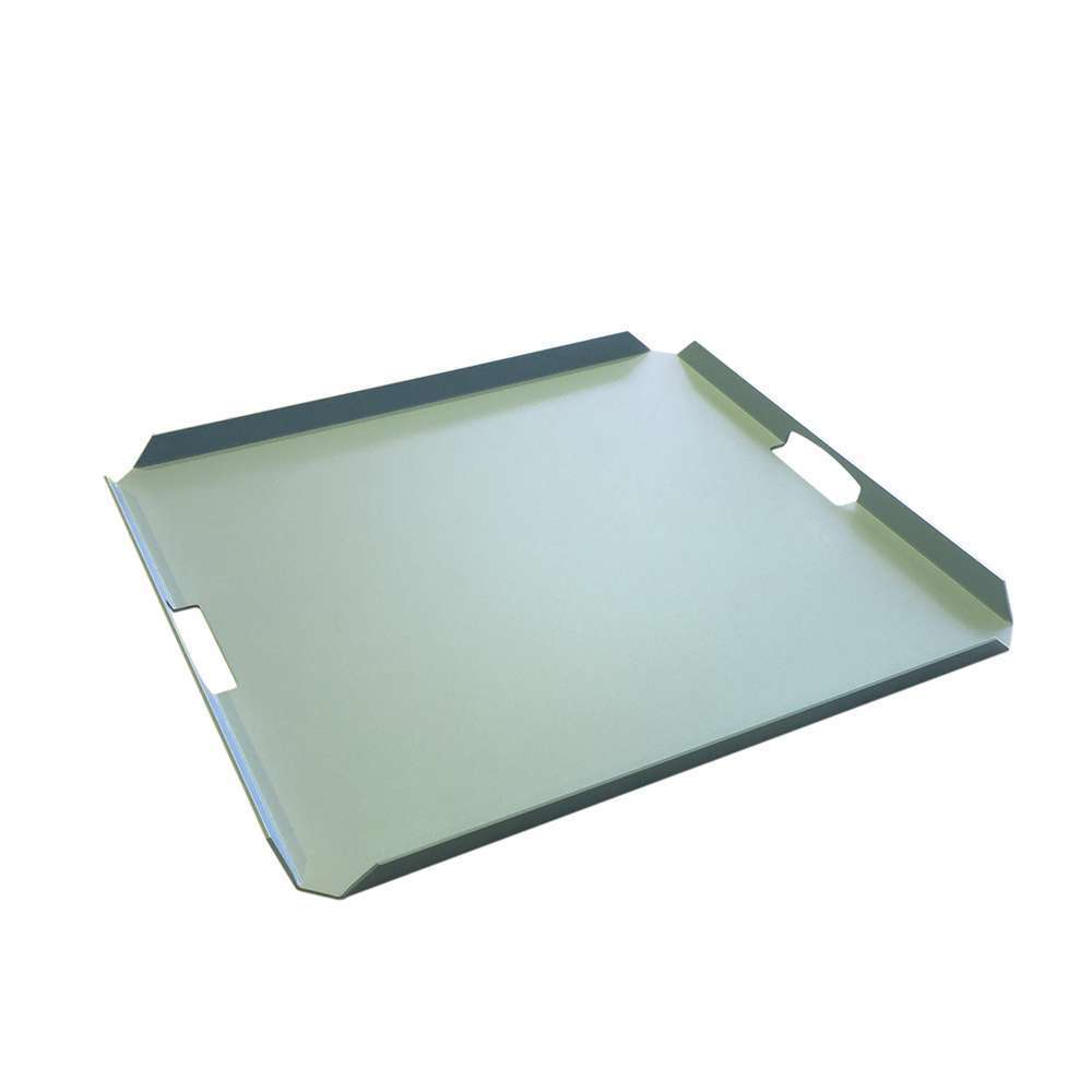 Plateau EZEIS aluminium Typon bleu turq GM