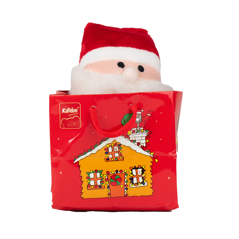 Peluches noel en polyester H 10 cm