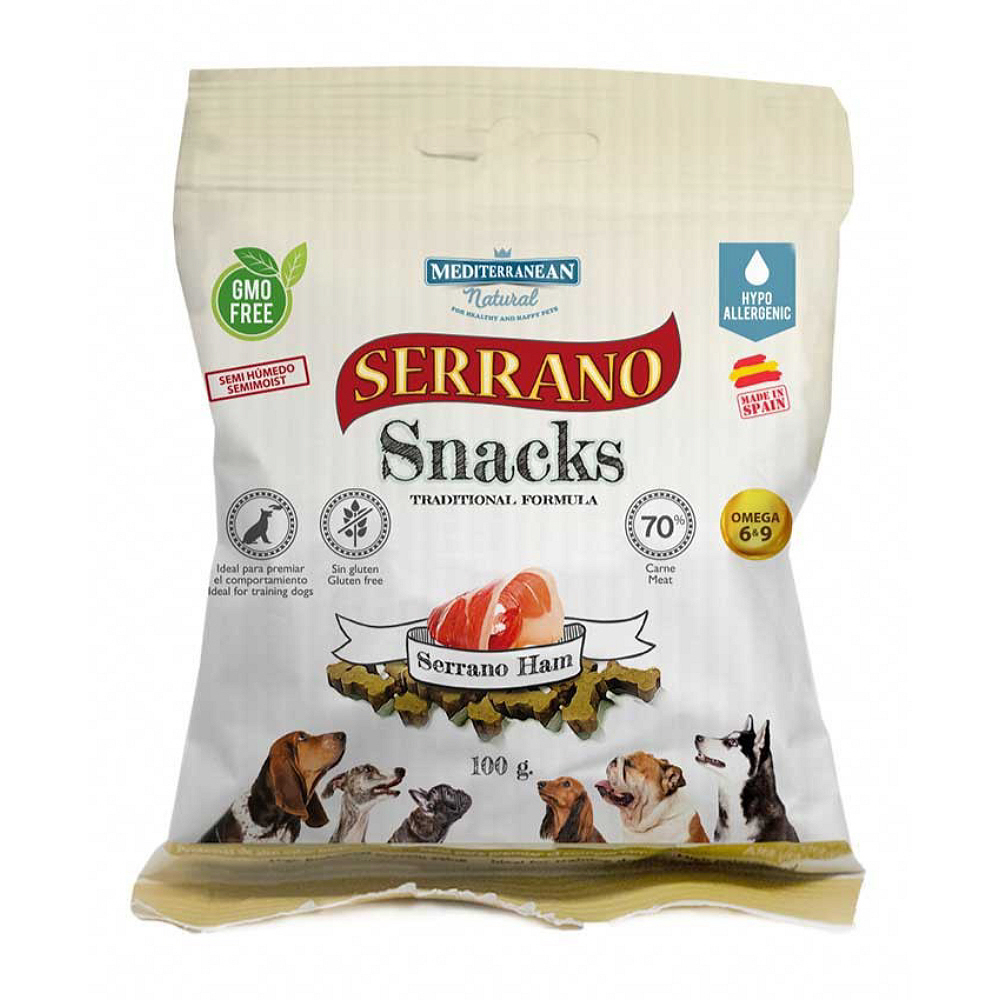 Snacks, friandise à l'agneau pour chien 100 gr