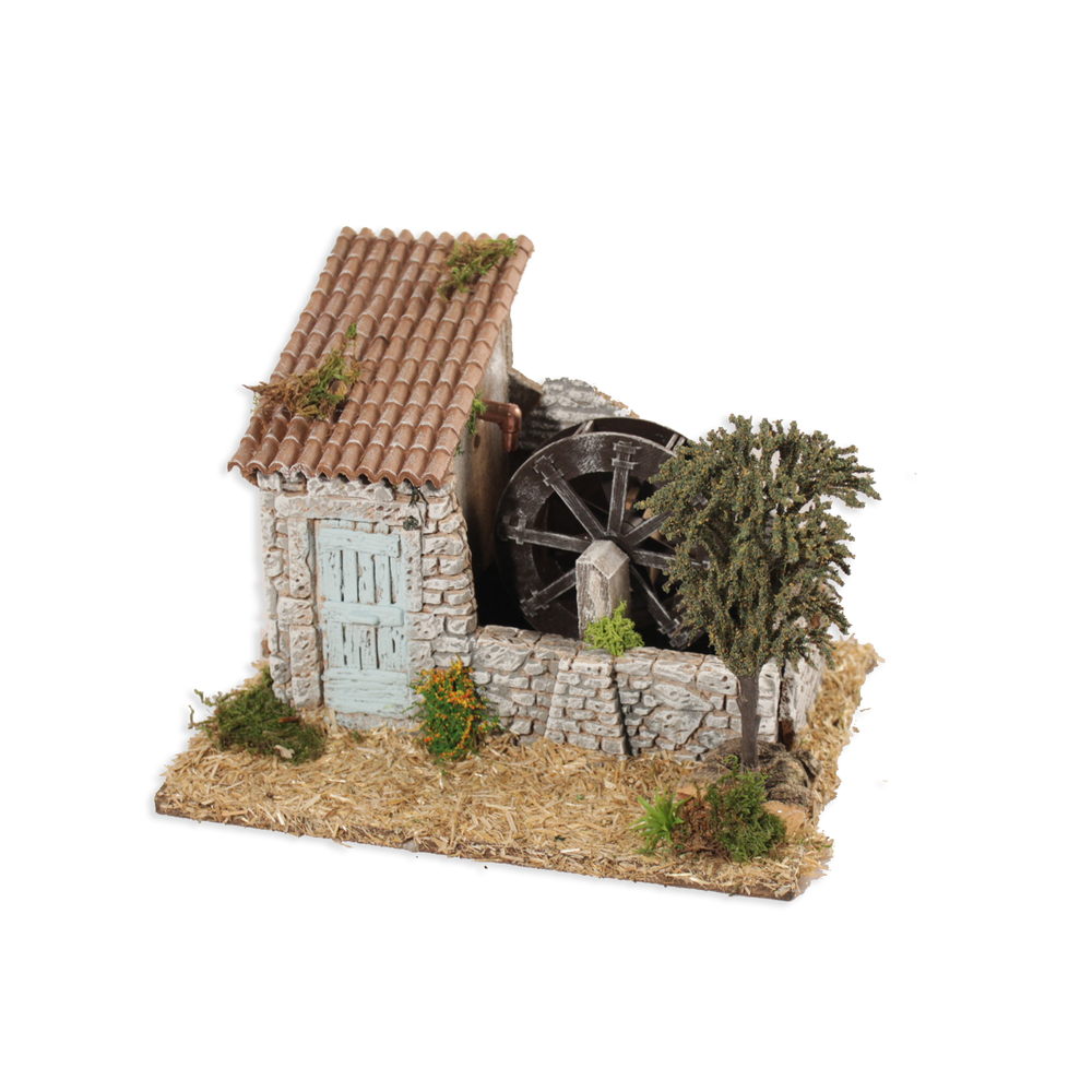 MOULIN PROVENCAL EAU A/ARBRE-(841762)