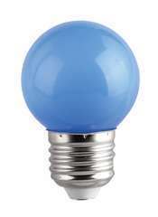 Ampoule LED 1W E27 couleur Bleue