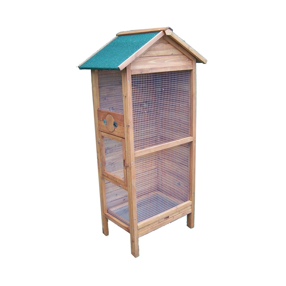 CAGE A OISEAUX 3 4 OISEAUX T-(843099)