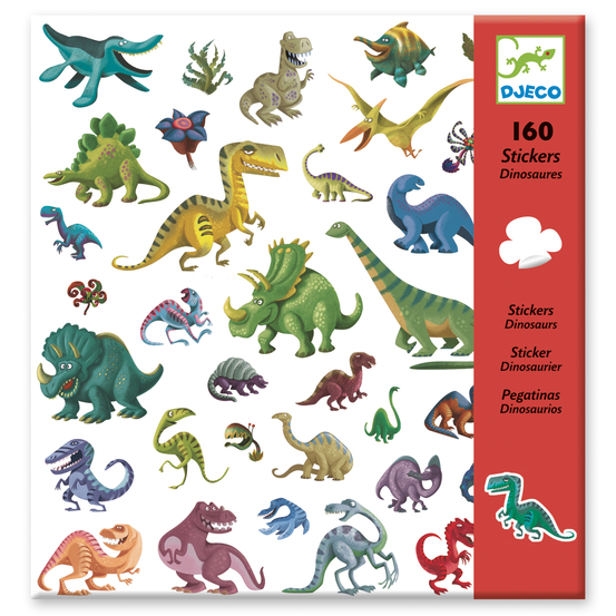 STICKERS DINOSAURES-(847723)
