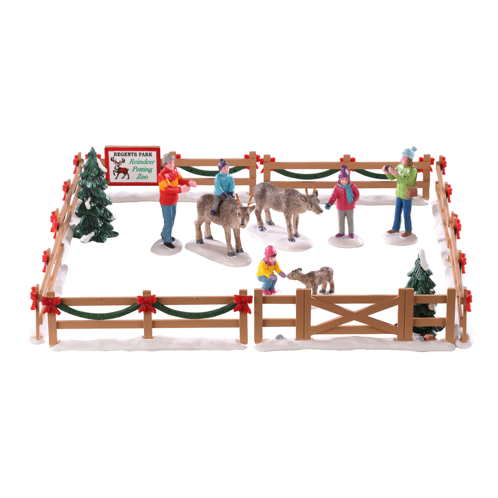 Scène Zoo de rennes pr Enfants 24,5x24,5 H 6,8cm