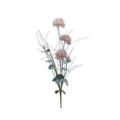 Bouquet dahlia polyester H 66 cm