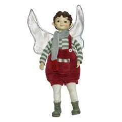 Enfant elfe avec paillettes H 40 cm