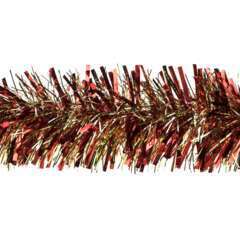Guirlande épaisse rouge or 120 mm 2 m