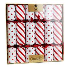 Crackers gourmand rouge et blanc X6