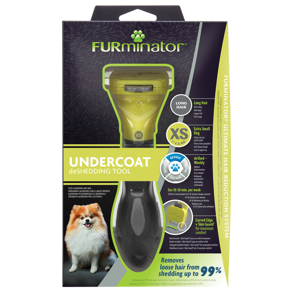 Brosse pour chien Undercoat XS Poils longs