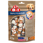 Friandise Os triple flavour pour chien - taille XS x21