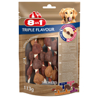 Friandise Skewers triple flavour pour chien x 6