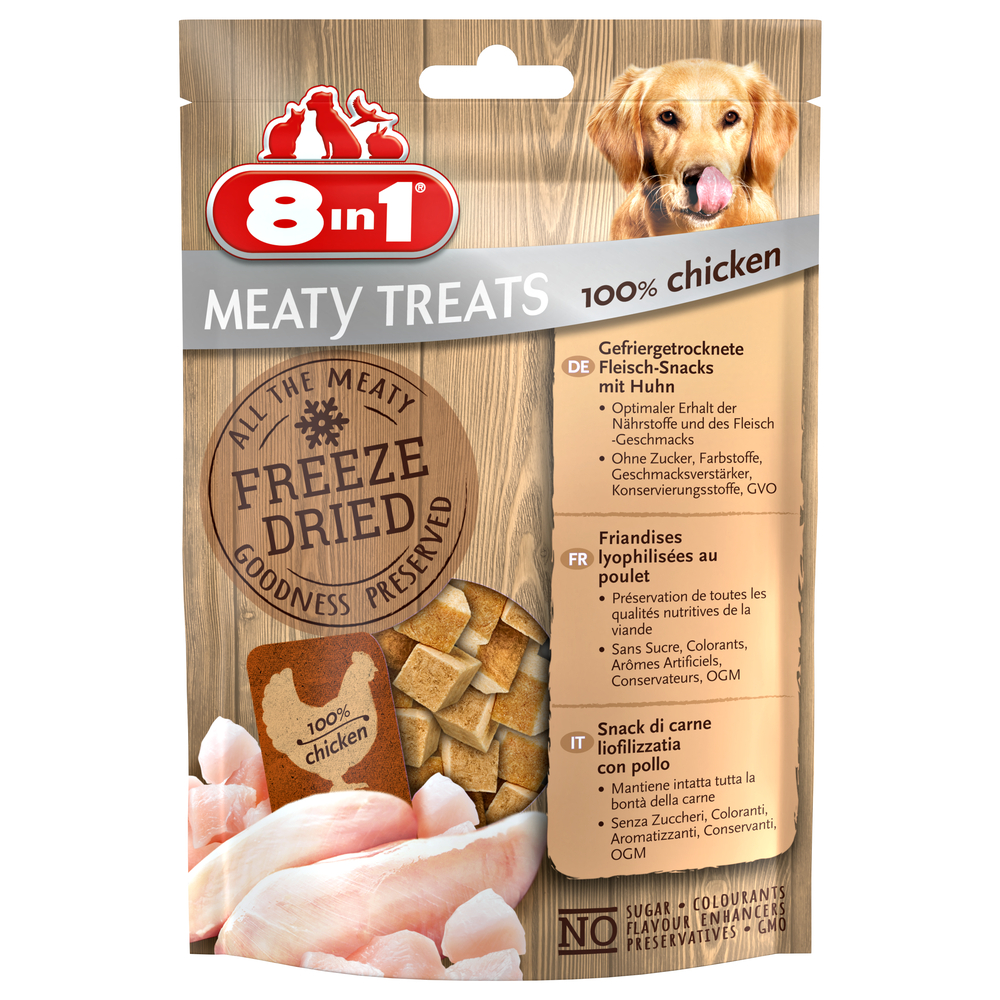 8IN1 DOG FREEZE DRIED PLT 50G-(852496)