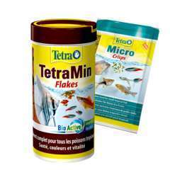 Tetramin Flocons 250ml + Echantillon Micro-Crisp 3G