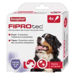 FIPROTEC CHIEN XL 4 PIPETTES-(858568)