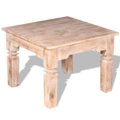 Table basse Bois d'acacia - 60x60x45cm
