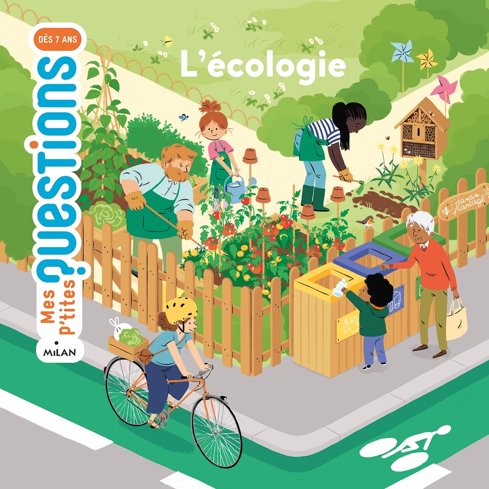 Livre pour enfant, p'tites questions : l'écologie