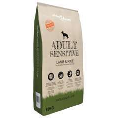 Nourriture sèche pour chiens Adult Sensitive Lamb & Rice - 15 kg