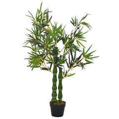 Plante artificielle avec pot Bambou Vert 110 cm