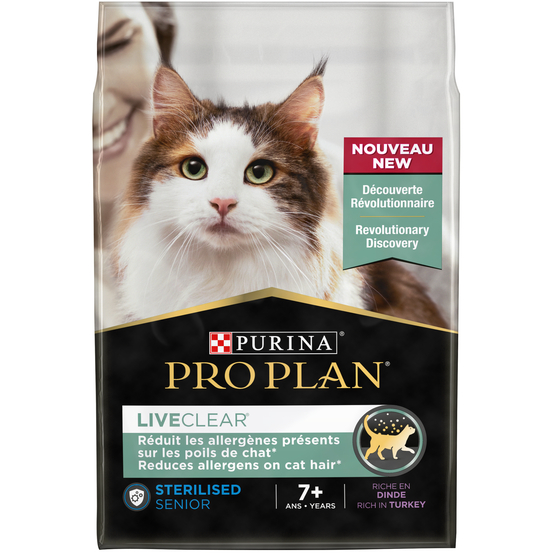 Pro Plan STERILISED - ADULT 7+ - dinde 2,8kg