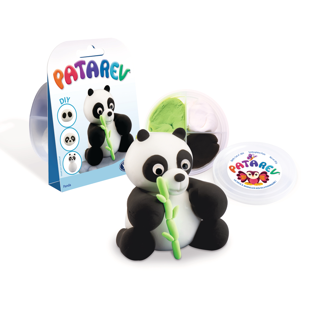Kit de modelage Patarev - Pocket Panda à modeler