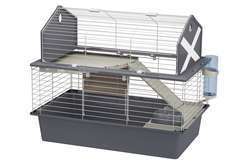 Cage pour lapins BARN 80 GREY