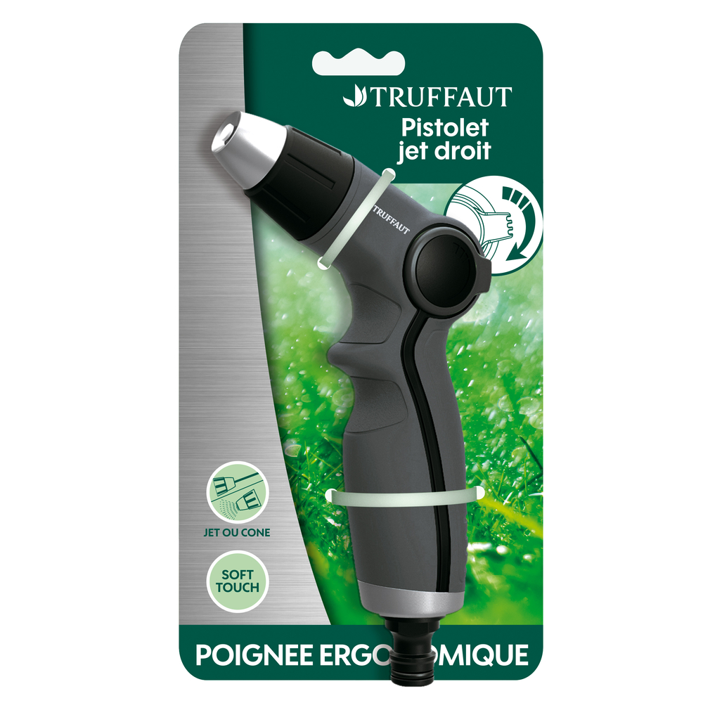 PISTOLET JET DROIT MET MOLETTE-(872325)