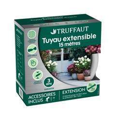 Tuyau extensible aquastop gris 7,5 à 22,5 m - Outils de jardinage -  Aménagement de jardin - Jardin et Plein air