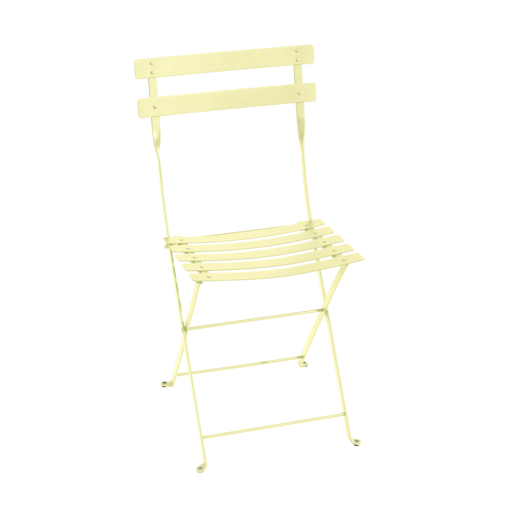CHAISE BISTRO METAL CITRON-(872651)