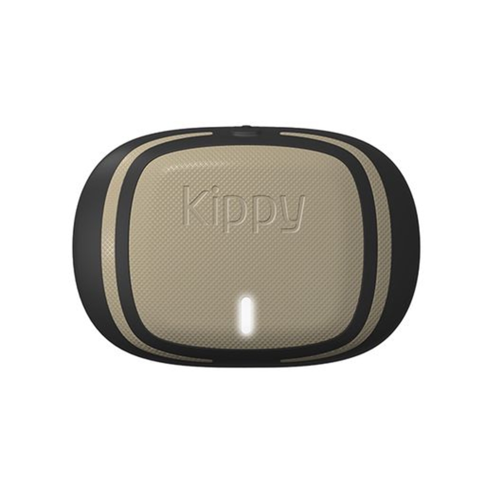 GPS et moniteur d'activité Kippy Evo Brown Wood pour chien & chat