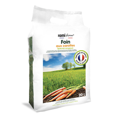 Foin premium carotte 20 L-(873646)