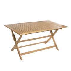 Table pliante Maya en acacia 150X80 cm