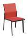 Chaise DELIA Graphite Rouge