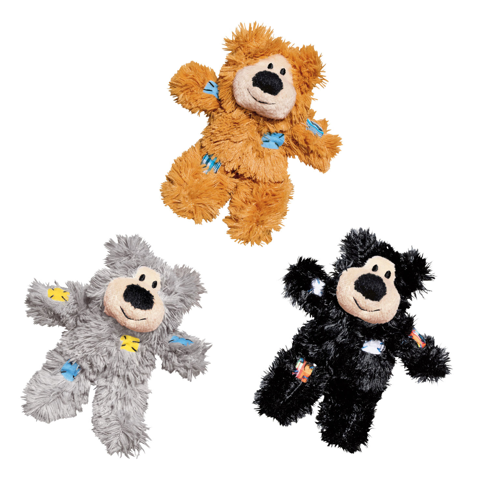 SOFTIES PATCHWORK BEAR-(874568)