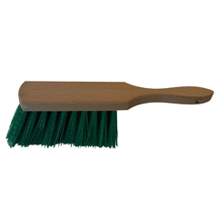 Balayette à manche court, fibre verte