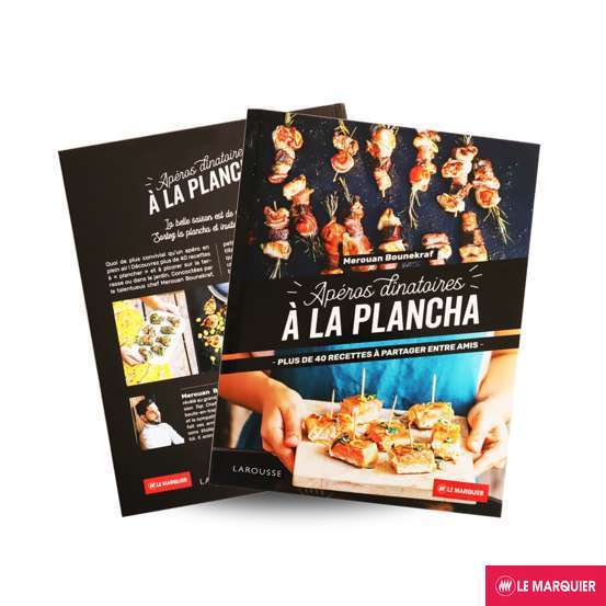 Livre Apéros dinatoires à la plancha LAROUSSE
