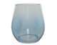 Vase Verre Bleu D 13.60X15.10CM