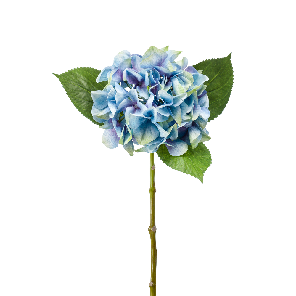 Fleur artificielle, tige d'hydrangea - H.47cm