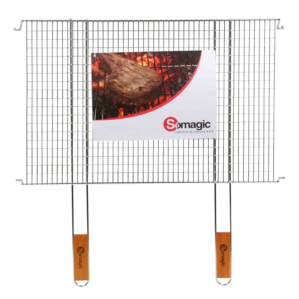 Grille Simple sur Pieds 60 X 40 Cm Acier
