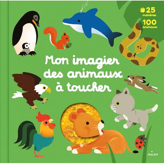 Livre Mon imagier des animaux à toucher