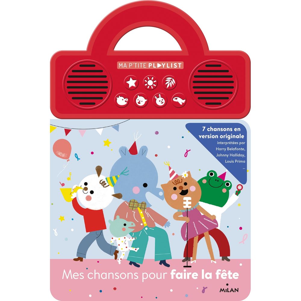 Livre Mes chansons pour faire la fête 
