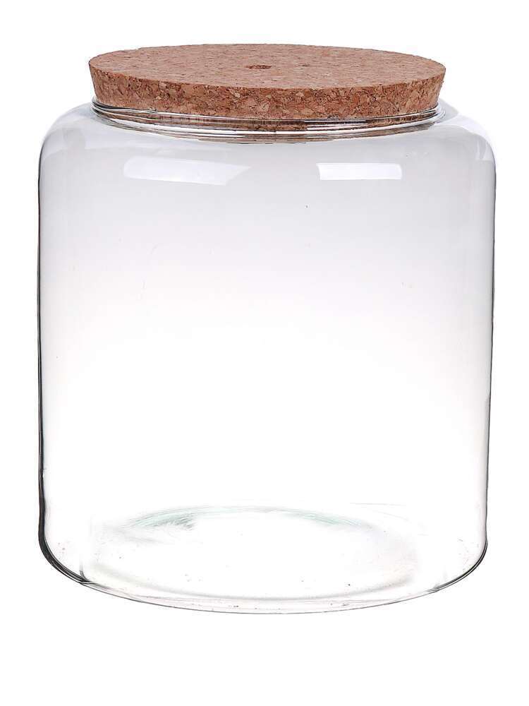 Vase avec bouchon pour terrarium végétal d'intérieur : Mia taille S